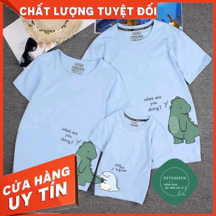 Áo thun giá sỉ Áo thun gia đình -đồng phục du lịch hè Tembeling giá rẻ vô địch
