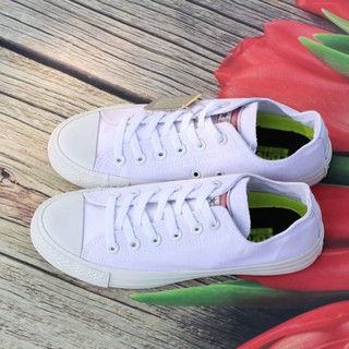 Giày Sneaker Chuck 2 Trắng Nữ Cổ Thấp ZRF
