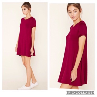 Đầm tay ngắn xoè F21