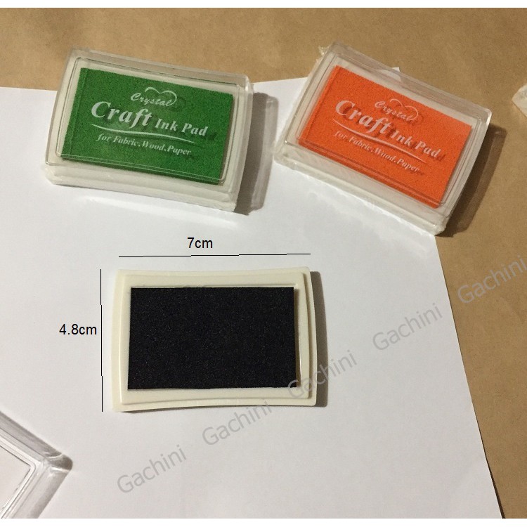 Mực dấu trang trí đơn màu Crystal