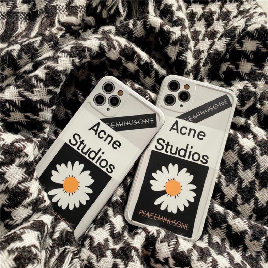 Ốp Lưng Iphone Cao Cấp Full Viền Hoa Cúc Acne Studios Dành Cho Tất Cả Dòng Iphone từ 6 đến 11promax