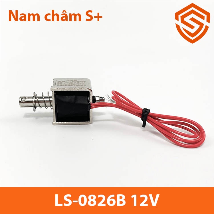 Khóa cửa nam châm điện LS-0826B 12V 24V