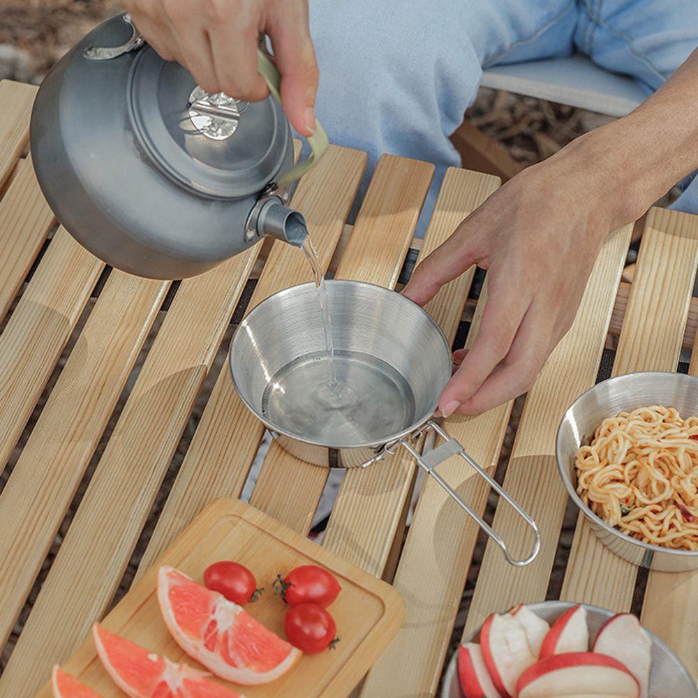 Tô Inox Gọn Nhẹ Tiện Dụng Mang Theo Du Lịch / Cắm Trại