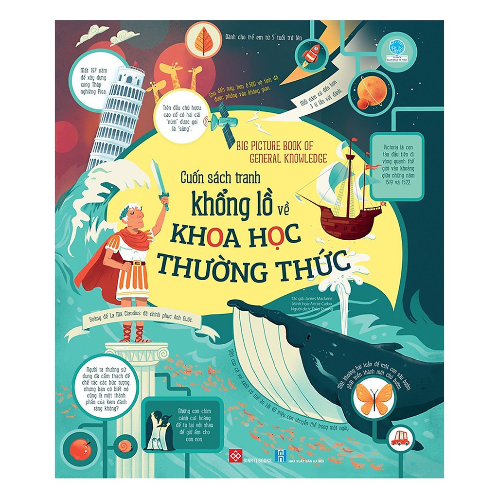 Sách - Big Picture Book Of General Knowledge - Cuốn Sách Tranh Khổng Lồ Về Khoa Học Thường Thức