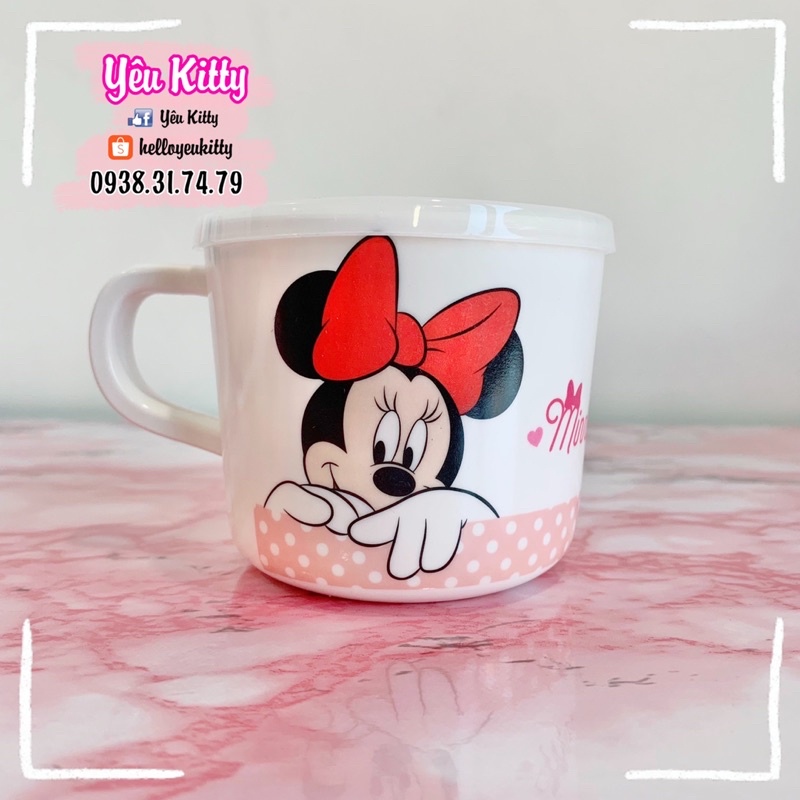 Tô chén dĩa chuột Mickey Minnie