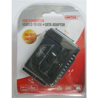 Bộ chuyển đổi sata ide sang usb 3.0 unitek y-3322
