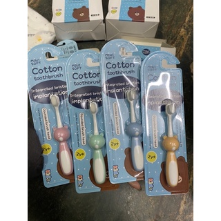 Bàn chải bé Mini soft gấu
