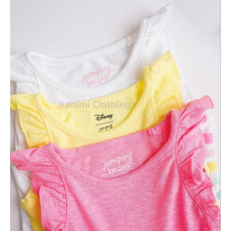 Áo thun bé gái tay cánh tiên mềm mát cho bé 12m-7t