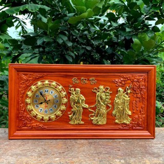 Tranh đồng hồ gỗ hương - rẻ vô địch