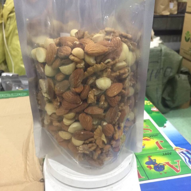 500gr Mix Hạnh nhân-mắc ca-óc chó