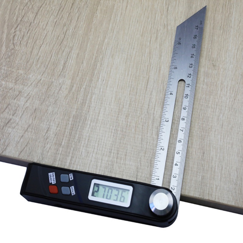 Thước Đo Gỗ Hình Vuông 17cm 6 69inch Chuyên Dụng