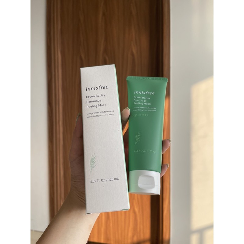 Mặt nạ tẩy tế bào chết lúa mạch Innisfree Green Barley Gommage 120ml