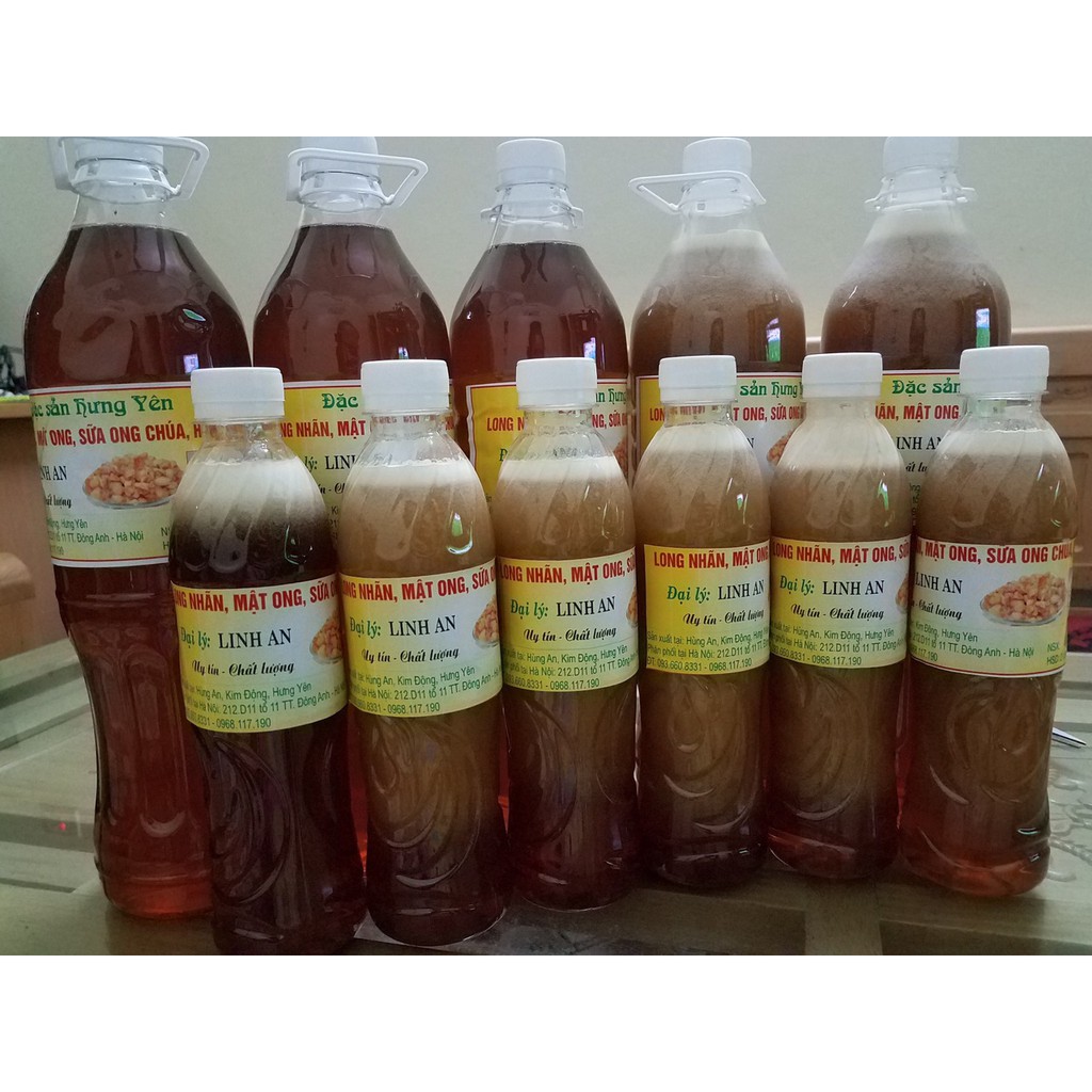 Mật ong nhãn Hưng Yên (Loại 0,5 lít)