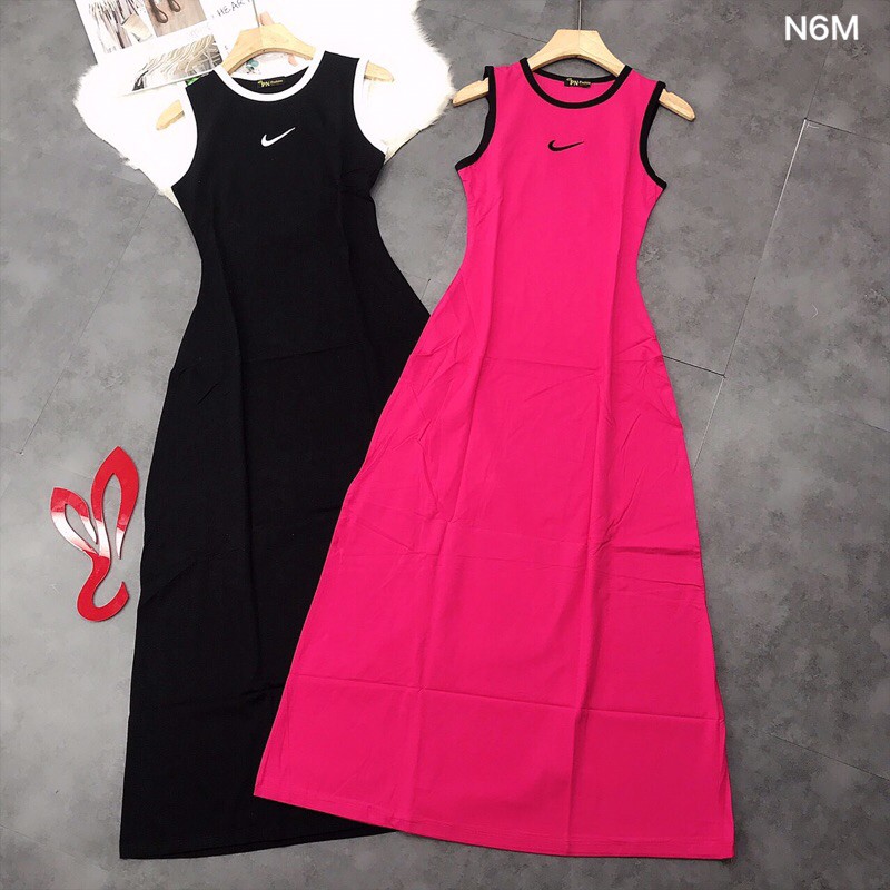 Đầm thun maxi dáng dài kèm hình thật trải sàn | BigBuy360 - bigbuy360.vn