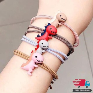Dây buộc tóc hình khủng long đáng yêu