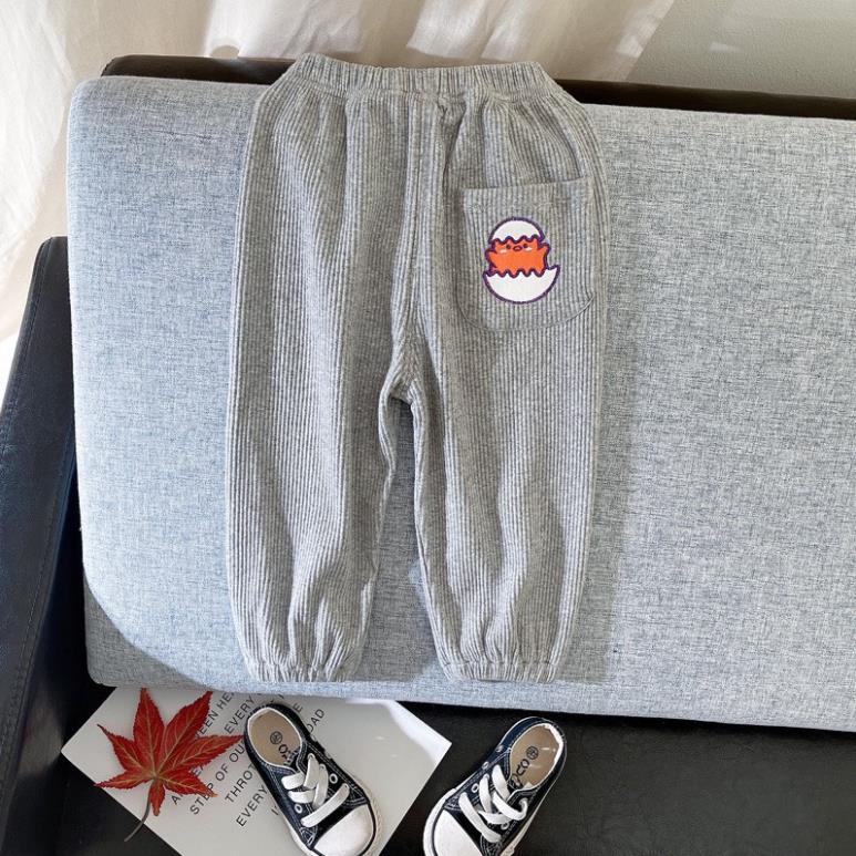 SALE 35%- Quần len tăm cho bé quần bé trai bé gái thu đông bo chun cực mềm mịn siêu dễ thương từ 8 - 16kg