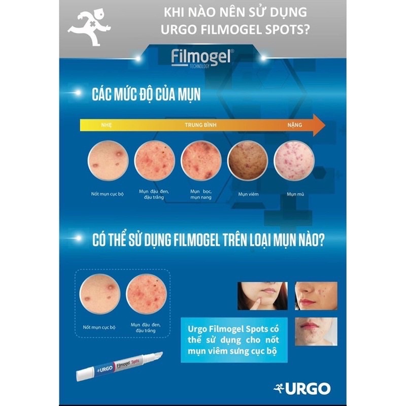 [Mã SRJULY1619 giảm 15K đơn 50K] GEL CHẤM MỤN URGO FILMOGEL SPOTS | BigBuy360 - bigbuy360.vn