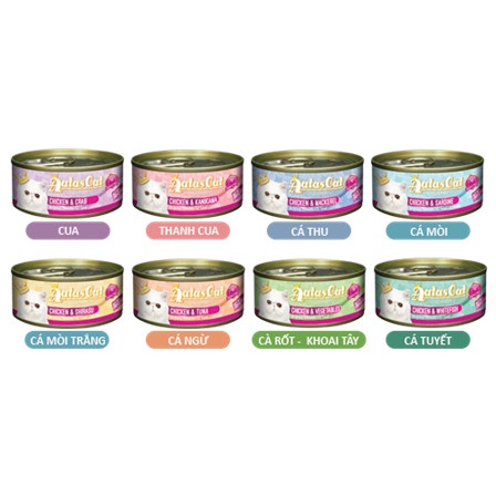 Pate Aatas Cat cá ngừ tươi dành cho mèo 80gram thơm ngon - TBA PET STORE
