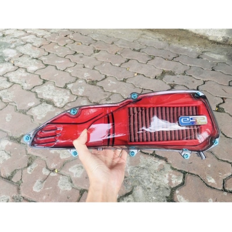Ốp Pô E & Lọc Gió & Lục Bảo & Tem esp Titan Xe Vision 2014/2019