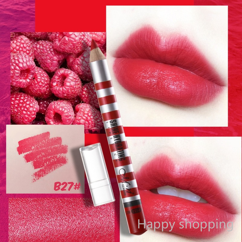 (Hàng Mới Về) Son Môi Kiêm Bút Kẻ Viền Môi Dưỡng Ẩm Vỏ | BigBuy360 - bigbuy360.vn