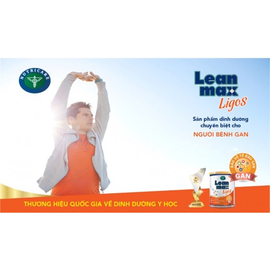 Sữa bột LeanMax Ligos hộp 400g - 900g hỗ trợ bảo vệ tế bào gan