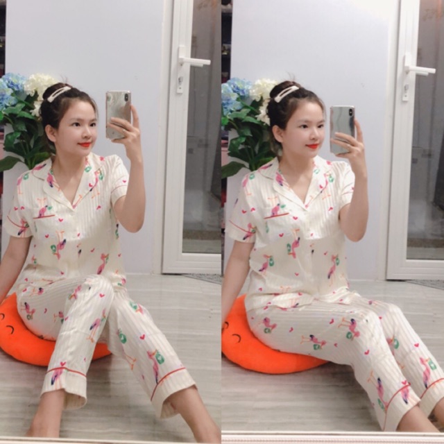 [Tất cả ảnh tự chụp] Đồ Bộ Lụa Gấm TNQD
