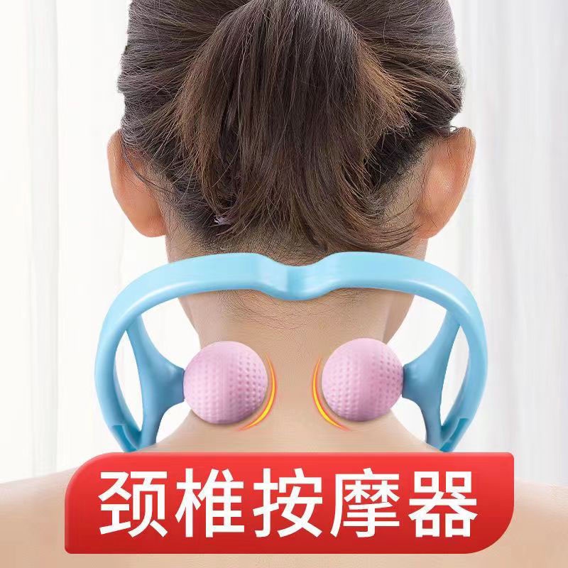 Dụng Cụ Mát Xa Cổ Vai Thắt Lưng Đa Năng Dạng Con Lăn Tiện Dụng