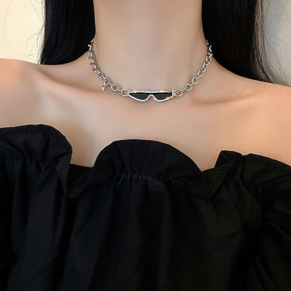 Vòng Cổ Choker Có Thể Điều Chỉnh Thời Trang Dành Cho Nữ|Kính Mát Thời Trang