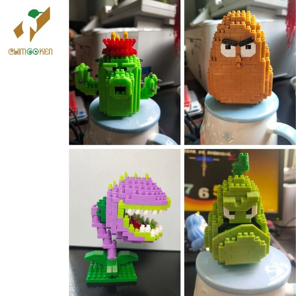 Đồ chơi lắp ráp xếp hình lego Plants vs Zombies