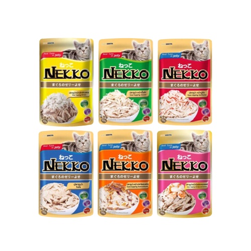 Pate Nekko Thạch JELLY Cho Mèo Mọi Lứa Tuổi (70g) Nhâp Thái SUPERPETS VIỆT NAM