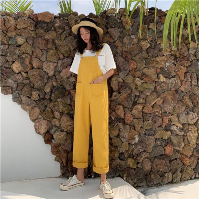 [ORDER] Quần Yếm Vàng - Kèm Ảnh Thật Cận Chất | BigBuy360 - bigbuy360.vn