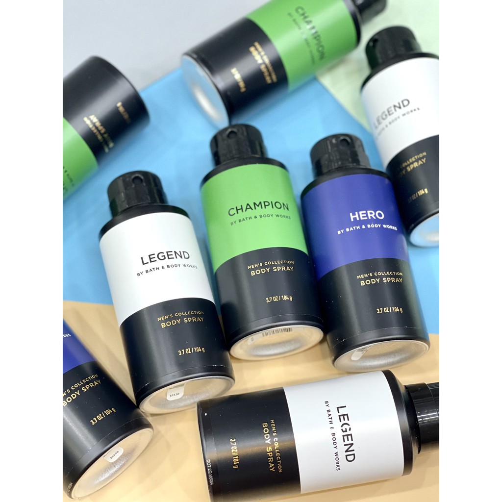 [Đủ Mùi] Xịt Thơm Toàn Thân Dành Cho Nam Bath And Body Works Body Spray For Men 104g | Thế Giới Skin Care
