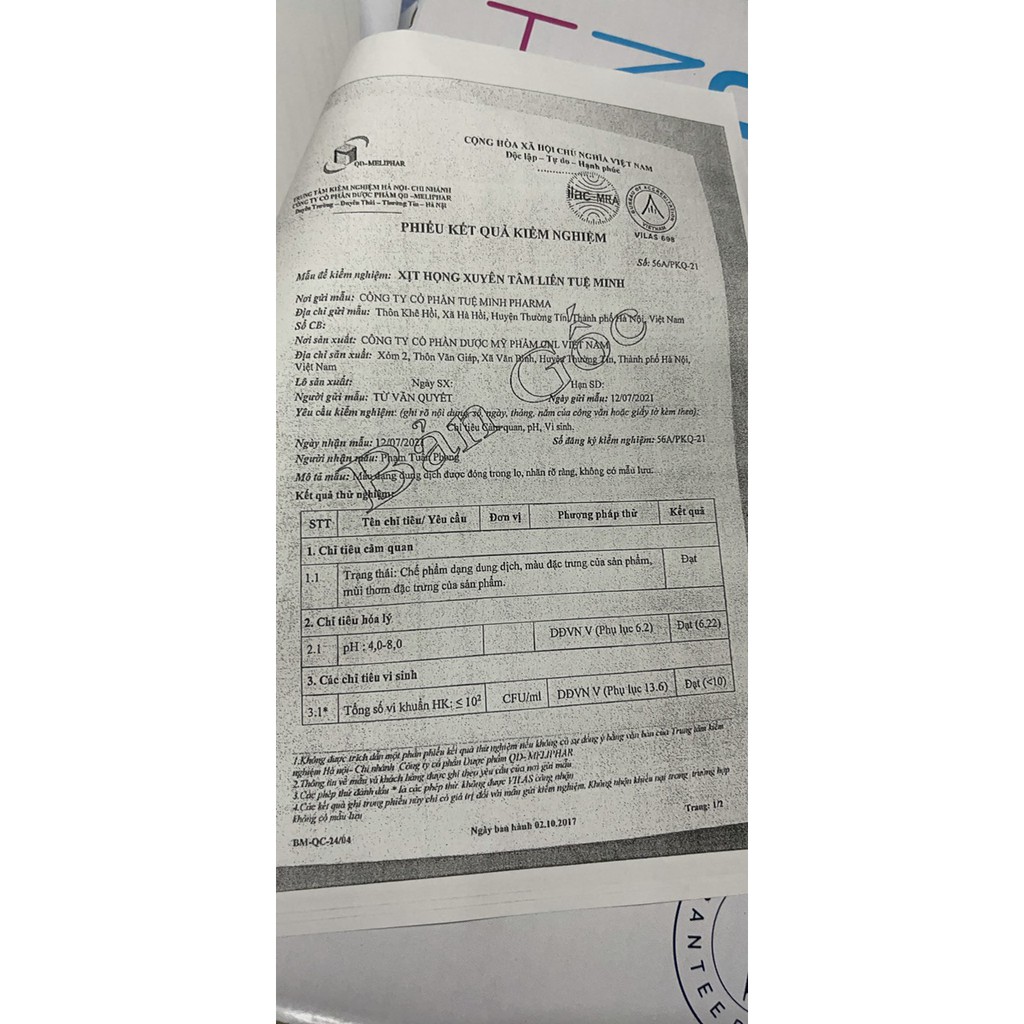 Xịt họng Xuyên Tâm Liên  - ngừa khuẩn, long đờm, giảm ho