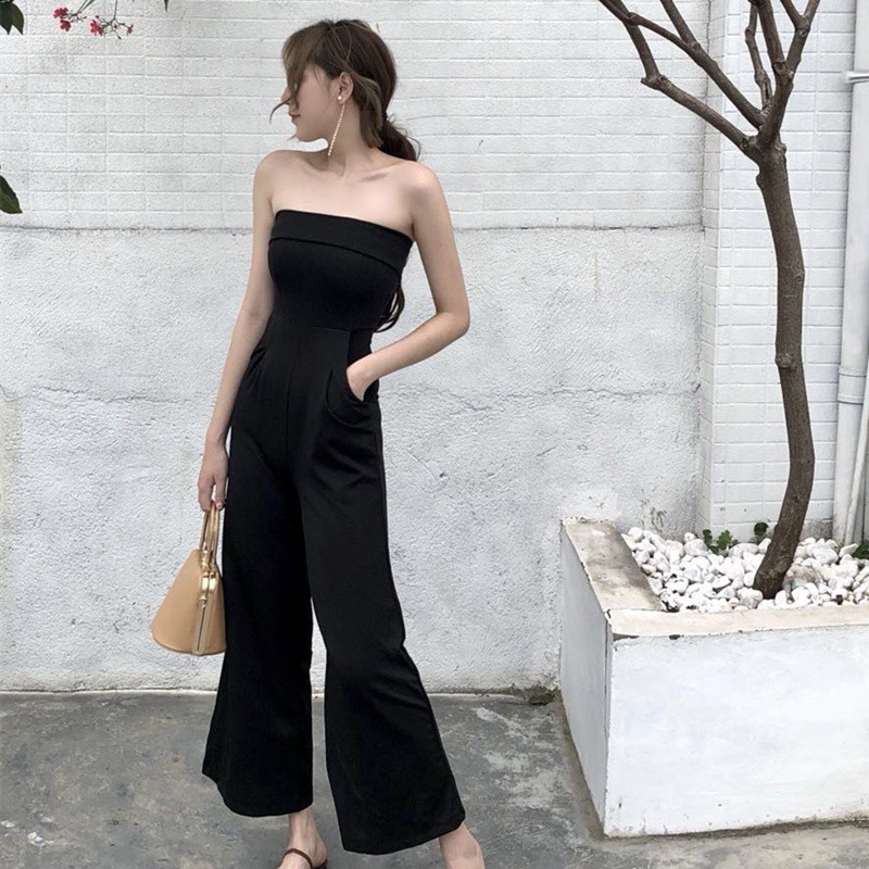 Bộ Jumpsuit trễ vai quyến rũ cho nữ