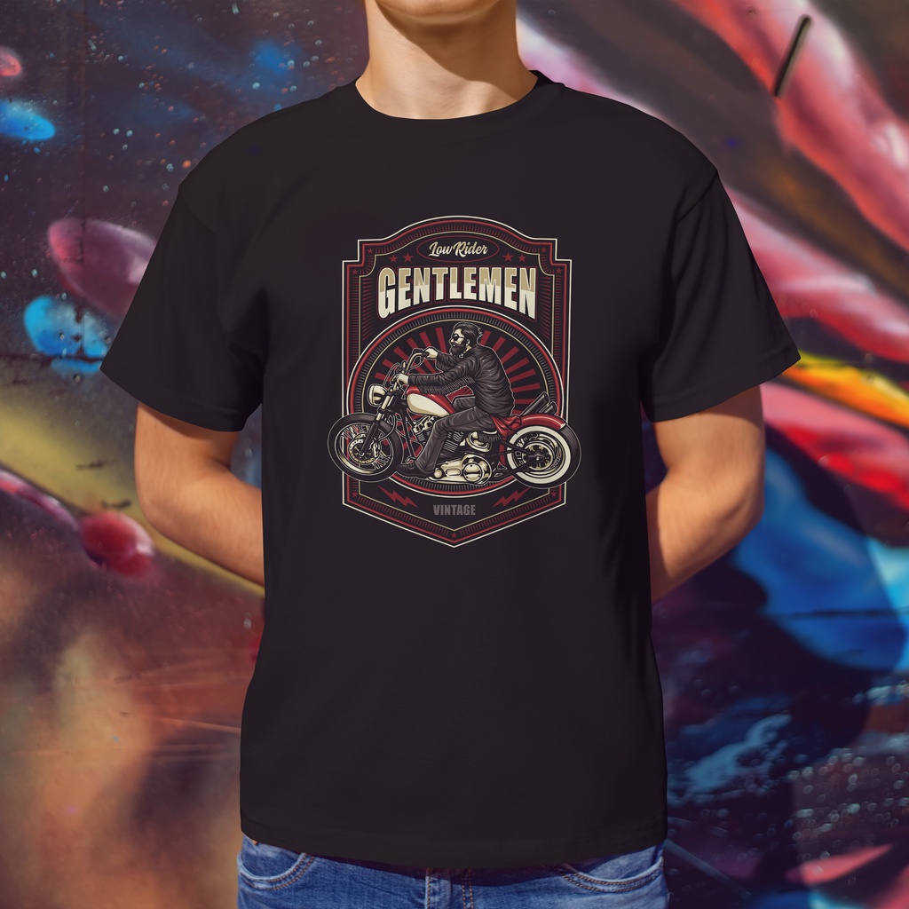 Áo thun nam Icotton hình Gentlemen bike