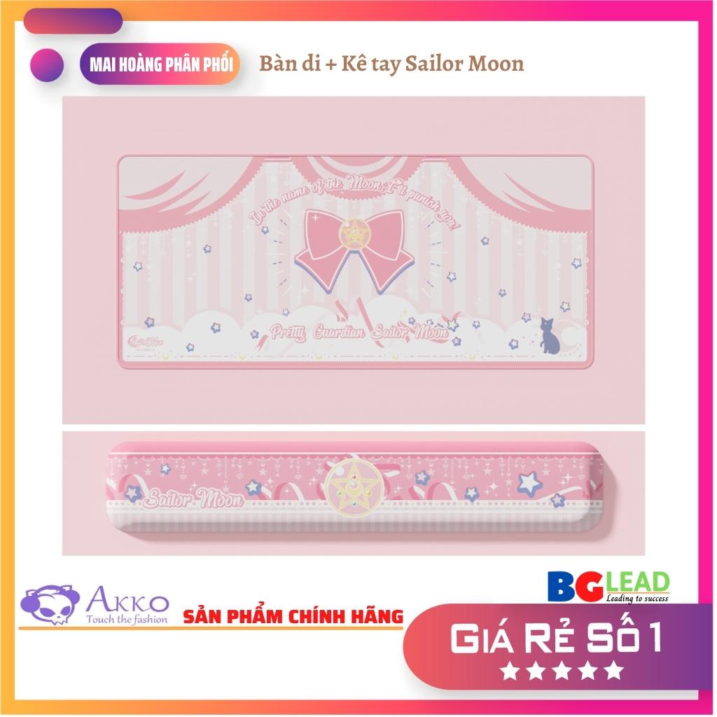 [Chính hãng] Bàn di| Kê tay bàn phím cơ AKKO Sailor Moon Crystal XXL - Mai Hoàng phân phối