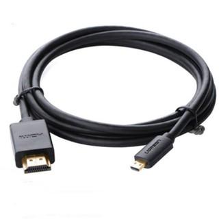 (Bảo hành 18 tháng) Cáp Micro HDMI To HDMI Ugreen 30103 dài 2m - Hàng Chính hãng