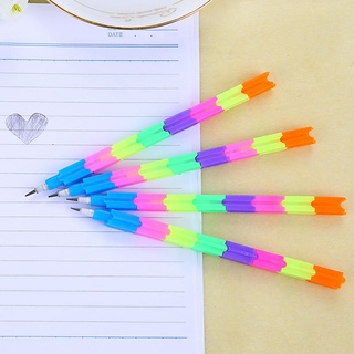 3 Bút Chì 8 Khúc Lắp Giáp - Thỏ Hồng VPP