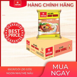 Thùng 30 Gói Hủ Tiếu Nam Vang VIFON 65g/gói