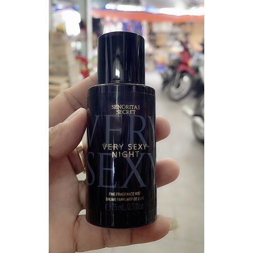 Xịt thơm toàn thân Senoritas Secret Very sexy chai 30ml