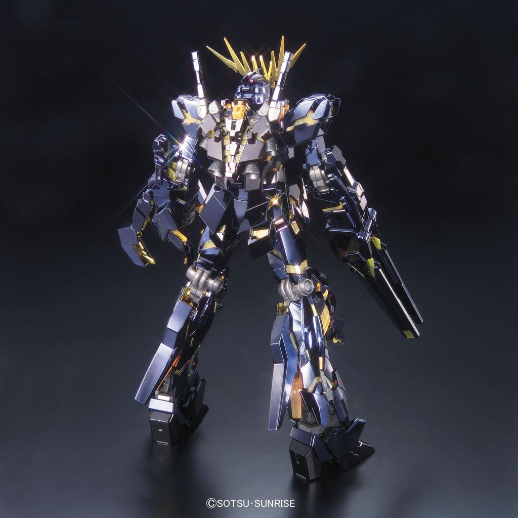 Bandai Mô Hình Gundam MG Banshee Ova Titanium Finish 1/100 Uc Đồ Chơi Lắp Ráp Anime Nhật