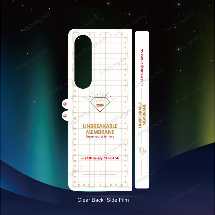 Miếng Dán Hydrogel Vô Hình Siêu Nhẹ Cho Samsung Galaxy Z Fold4 3 Galaxy Z Fold 4 3 2
