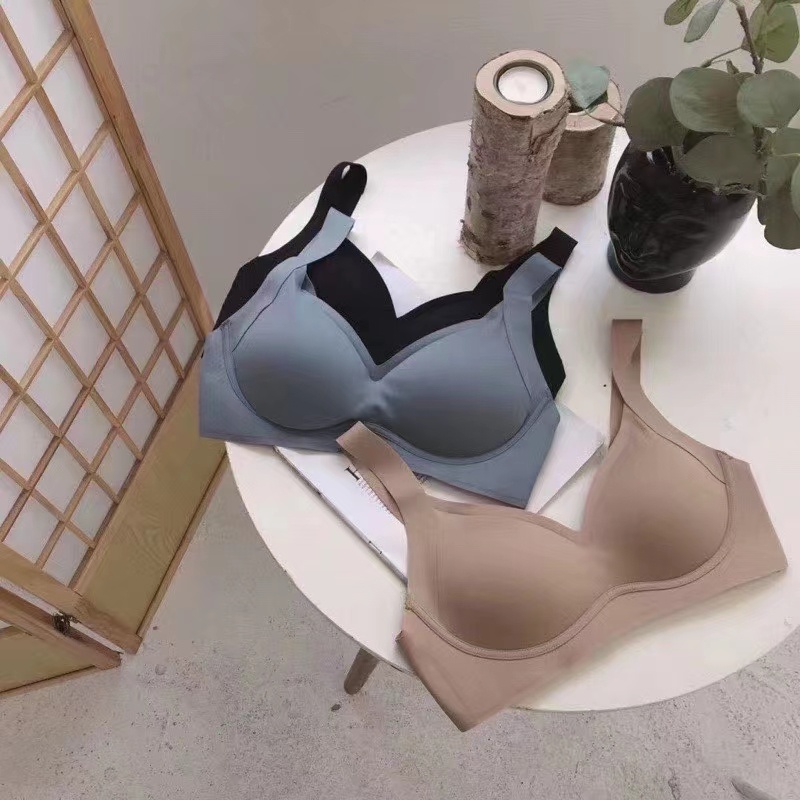 Hàng Mới Về [Hàng Mới Về] Áo Ngực Thể Thao Không Gọng Không Đường May Cúp UU Cup Chống Sốc Dành Cho Nữ