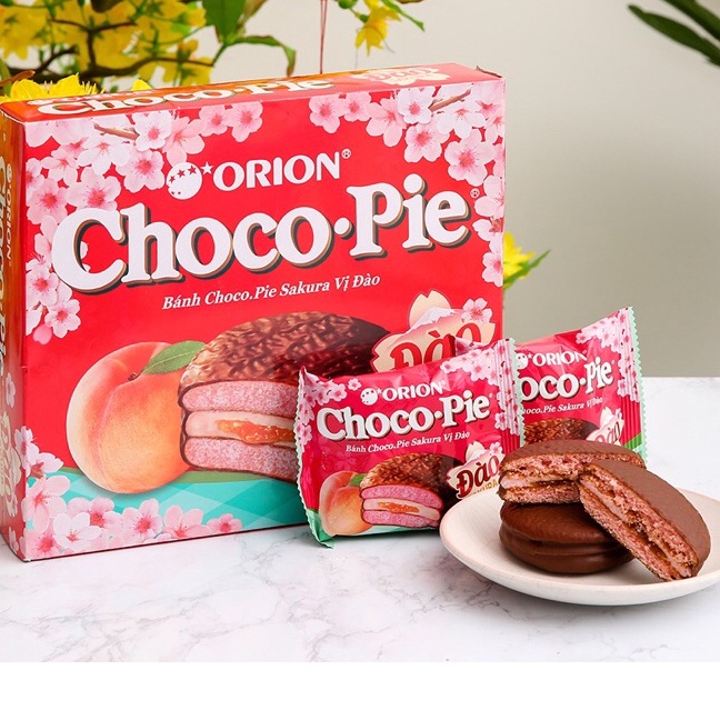 [HOT NHẤT] [VỊ MỚI] Bánh Chocopie Orion 12 chiếc.(đủ vị).