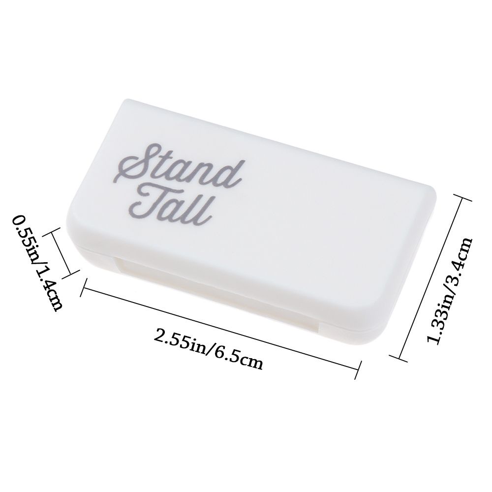 Hộp đựng thuốc mini 3 ngăn chống bụi mang đi du lịch tiện lợi