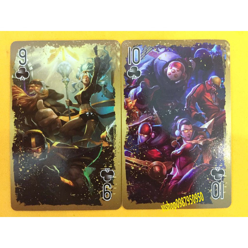 Thẻ bài liên minh huyền thoại LOL league of legends.Thẻ bài ma sói yugi tarot one piece luffy zoro sakura mèo nổ ma sói