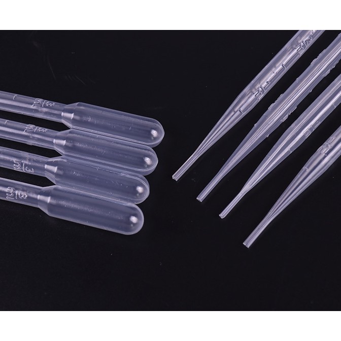 (ảnh thật) 100 Ống hút nhỏ giọt pipet 3ml dùng để bón sữa, ống uống thuốc cho bé