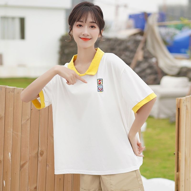 ÁO POLO CỔ BẺ NHIỀU MẪU VÀ HOẠ TIẾT FREESIZE 55KG | BigBuy360 - bigbuy360.vn