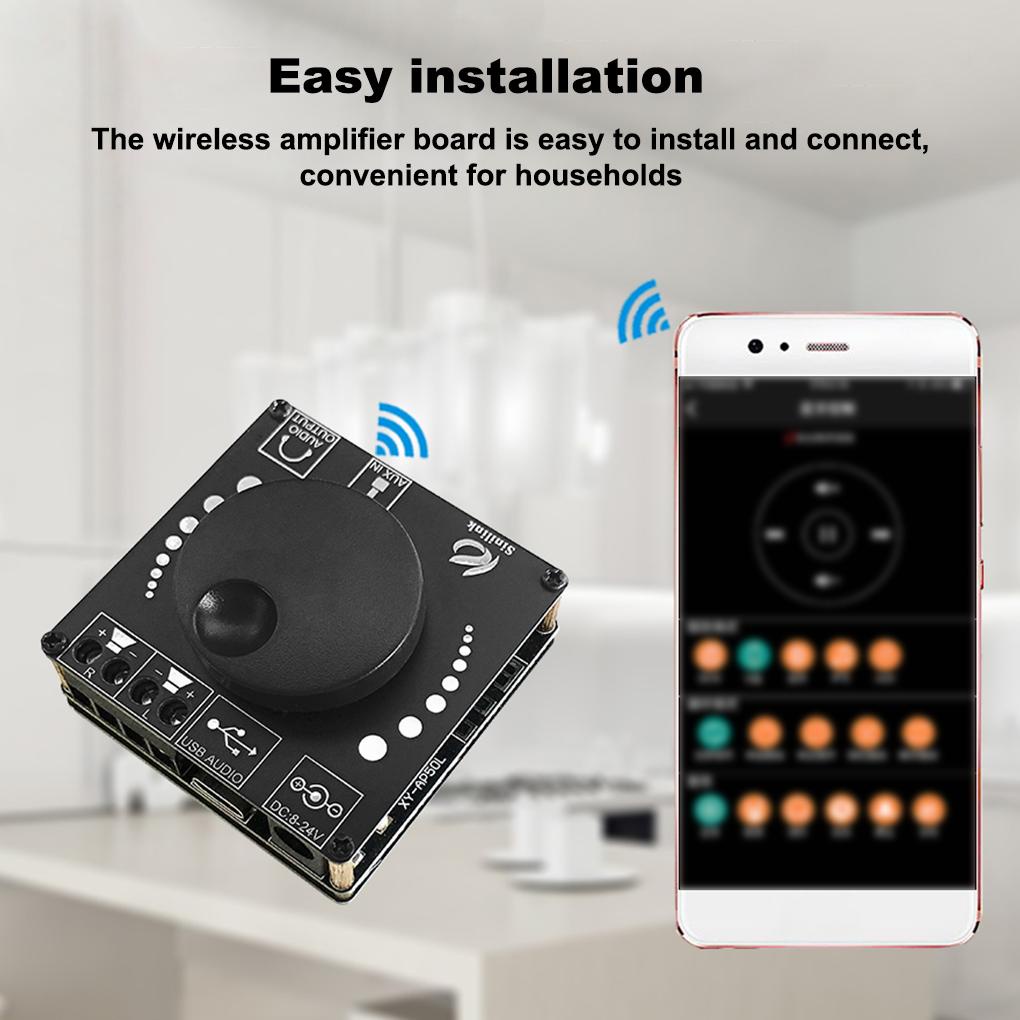 Bảng Mạch Khuếch Đại Tín Hiệu Âm Thanh Không Dây USB-C 5 0 2 Kênh Chuyên Dụng