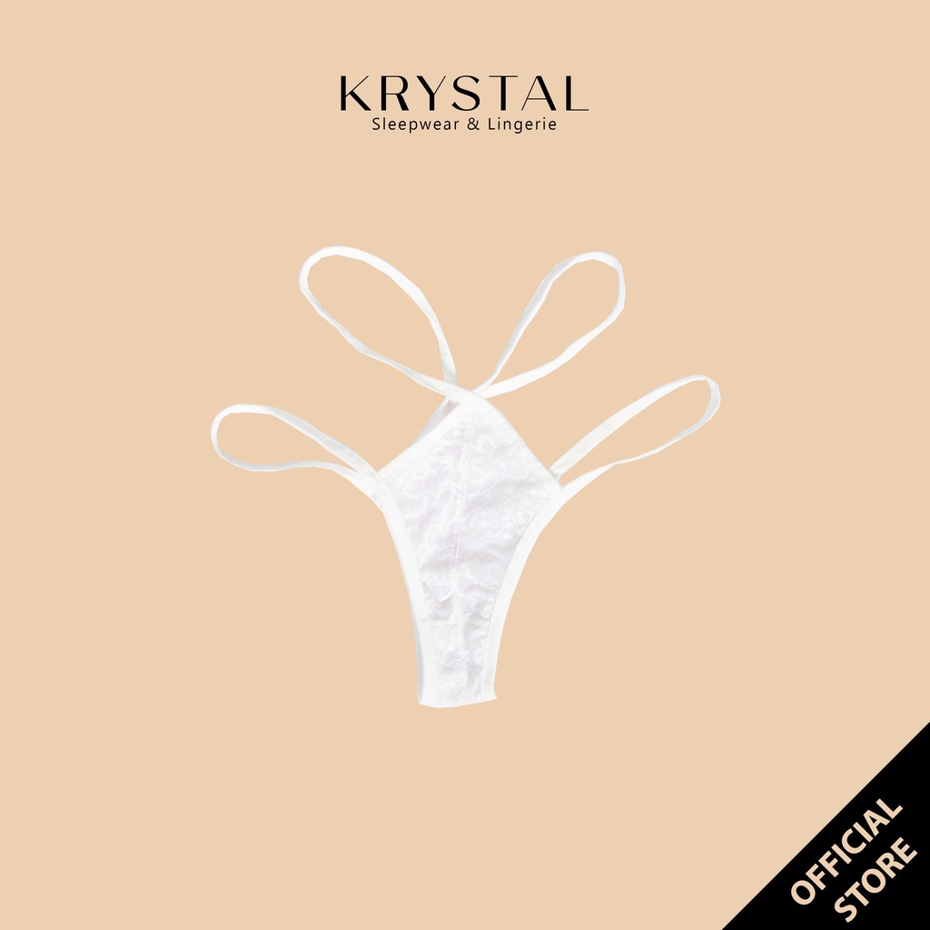 Quần lót ren DÂY sexy gợi cảm lưng vừa cạp ngắn KRYSTAL KQ06 | BigBuy360 - bigbuy360.vn